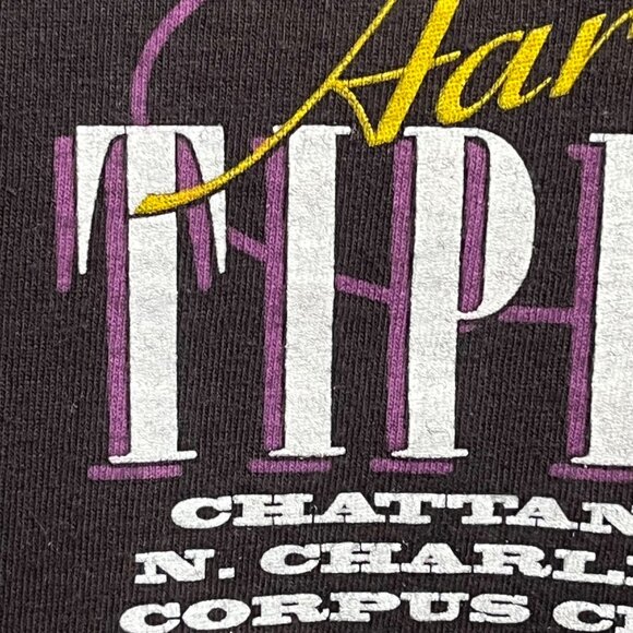 Aaron Tippin Vintage 90s Concert Tour T-Shirt Black Single Stitch Size XL‎ - Picture 8 of 11